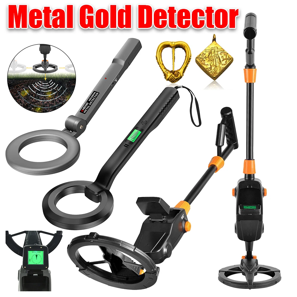 Underwater Metal Detector Waterproof - 防水地下金属探知機,金と銀の宝物ツール