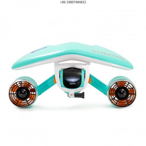 Underwater Scooter Sea Scooter - 電動水中スクーター「ミックス」、時速4.3マイル、デュアルモーター、40メートル潜水可能、人気の電動スマート水中スクーター「サブルー・ホワイトシャーク」