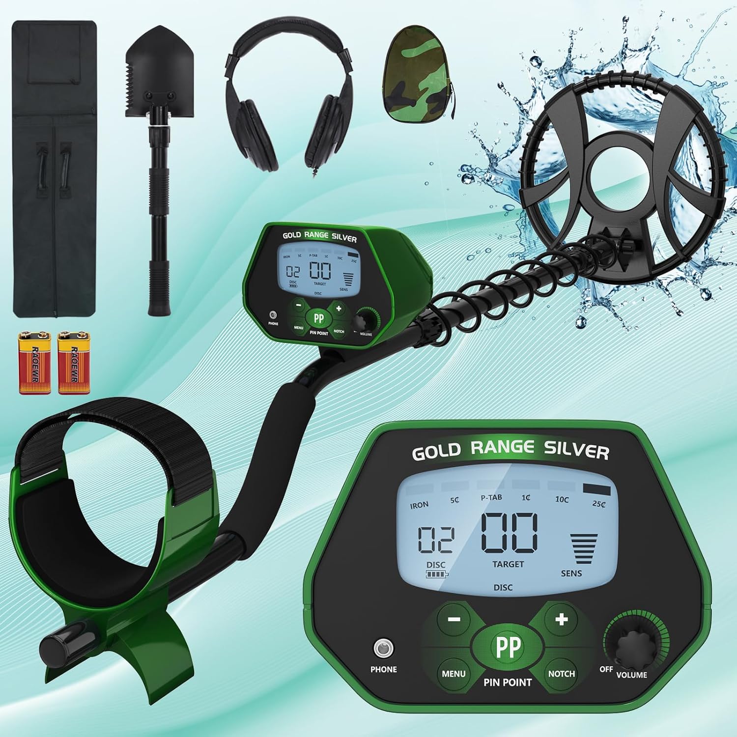 Underwater Metal Detector Waterproof - ホットセール Protable MD1037 地下金属探知 LCD ディスプレイ高感度金属探知機