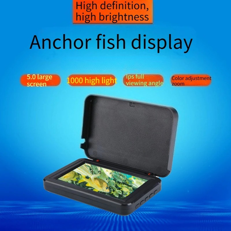Underwater Fishing Camera 4K - 4.3/5 インチ太陽光可読 IPS モニター AHD 1080P