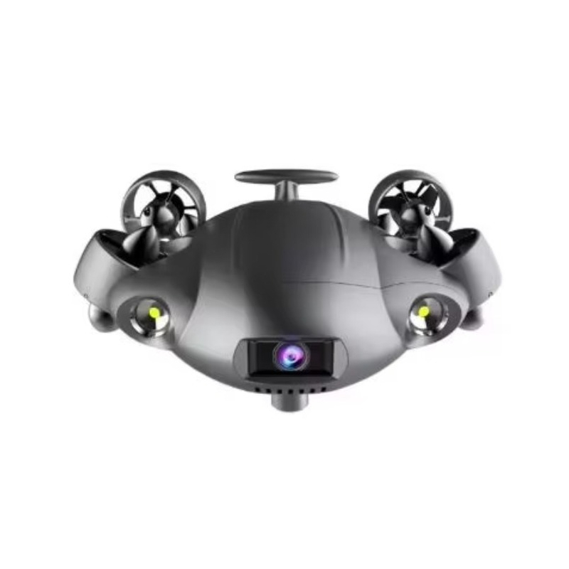Underwater Drone With Robotic Arm - 現代の水中ドローン、ロボットアーム爪とカメラ機能付きリモコンを備えた新型モデル