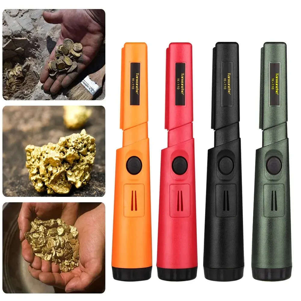 Underwater Metal Detector Waterproof - TC-110 高品質ハンドヘルド金属探知機 ポジショニングロッド検出器 IP68防水 水深最大3メートルまでピンポイント検出
