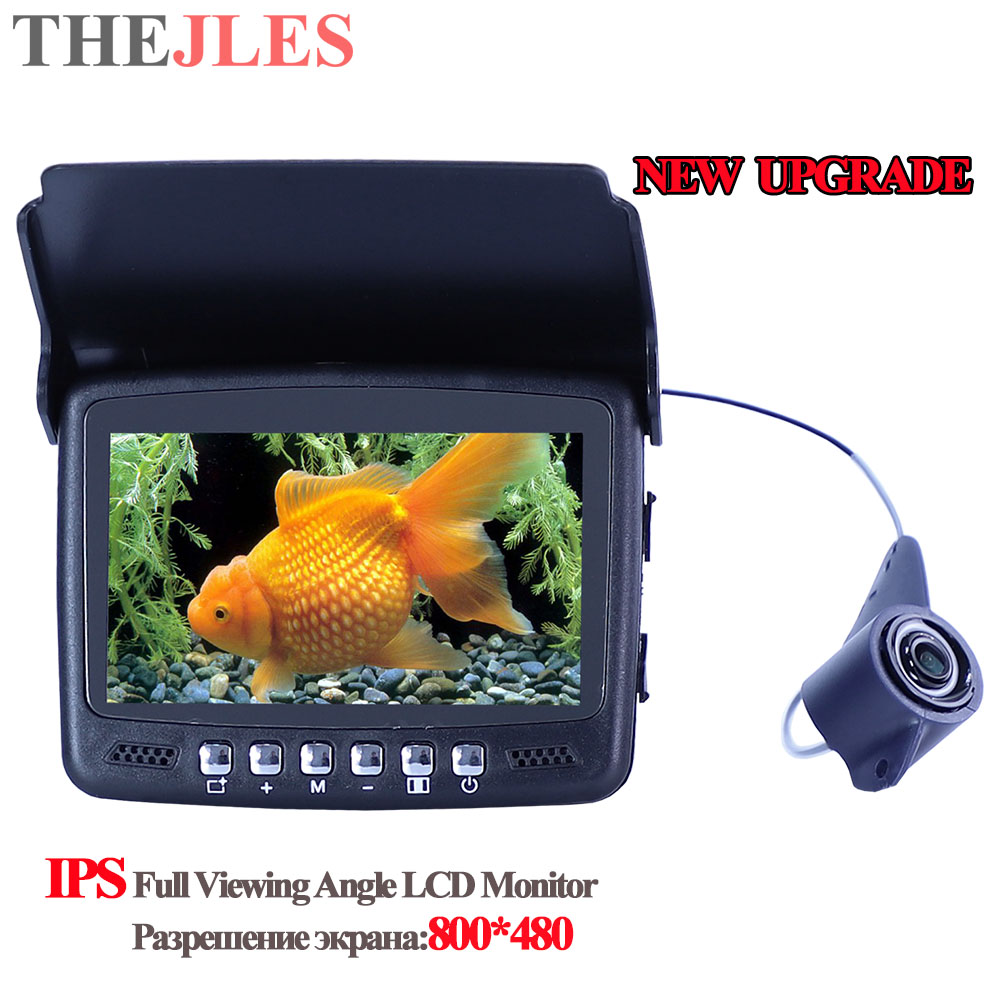 4.3 インチ IPS 水中釣りカメラ 8 赤外線ランプオン - Underwater Fishing Camera 4K のレビューと価格