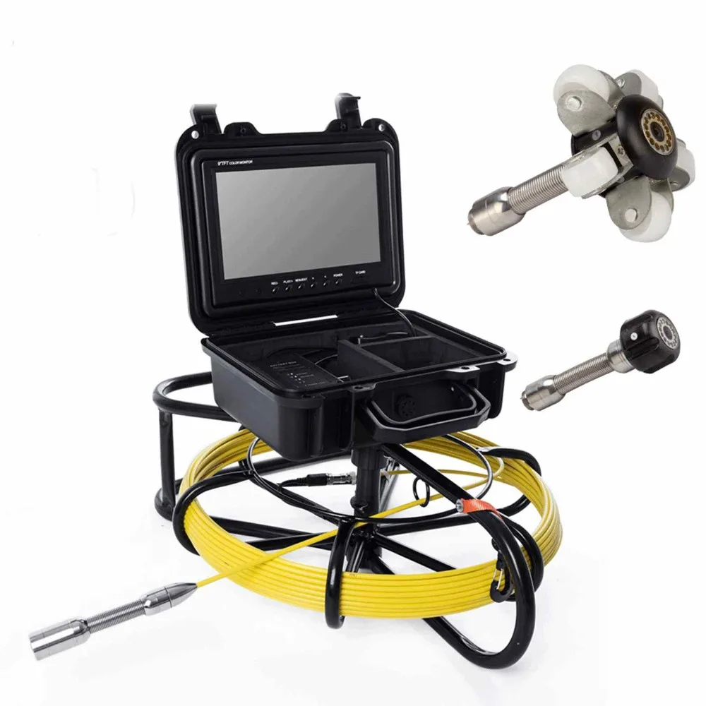 WP9600 - 50m排水管内視鏡カメラ、9インチモニター - Underwater Inspection Camera 50M のレビューと価格