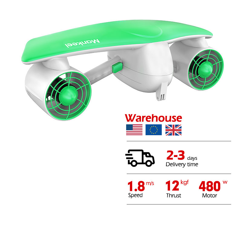 モデル480W 24V サーフェスシージェットダイビング機器 - Underwater Scooter Sea Scooter のレビューと価格