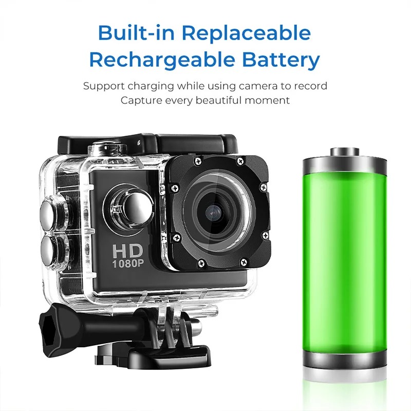 コンパクト4K HD防水スポーツレコーダーカメラ、ダイビング - Underwater Fishing Camera 4K のレビューと価格