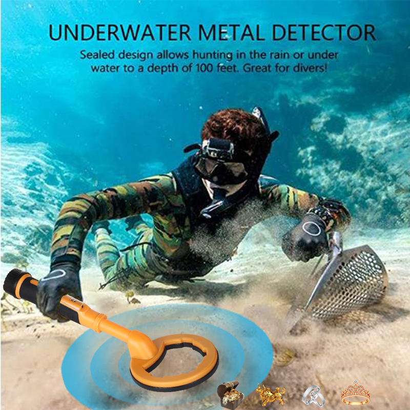 水中金属探知機,2 in 1の宝物検出器,最大60mの丸いピ - Underwater Metal Detector Waterproof のレビューと価格