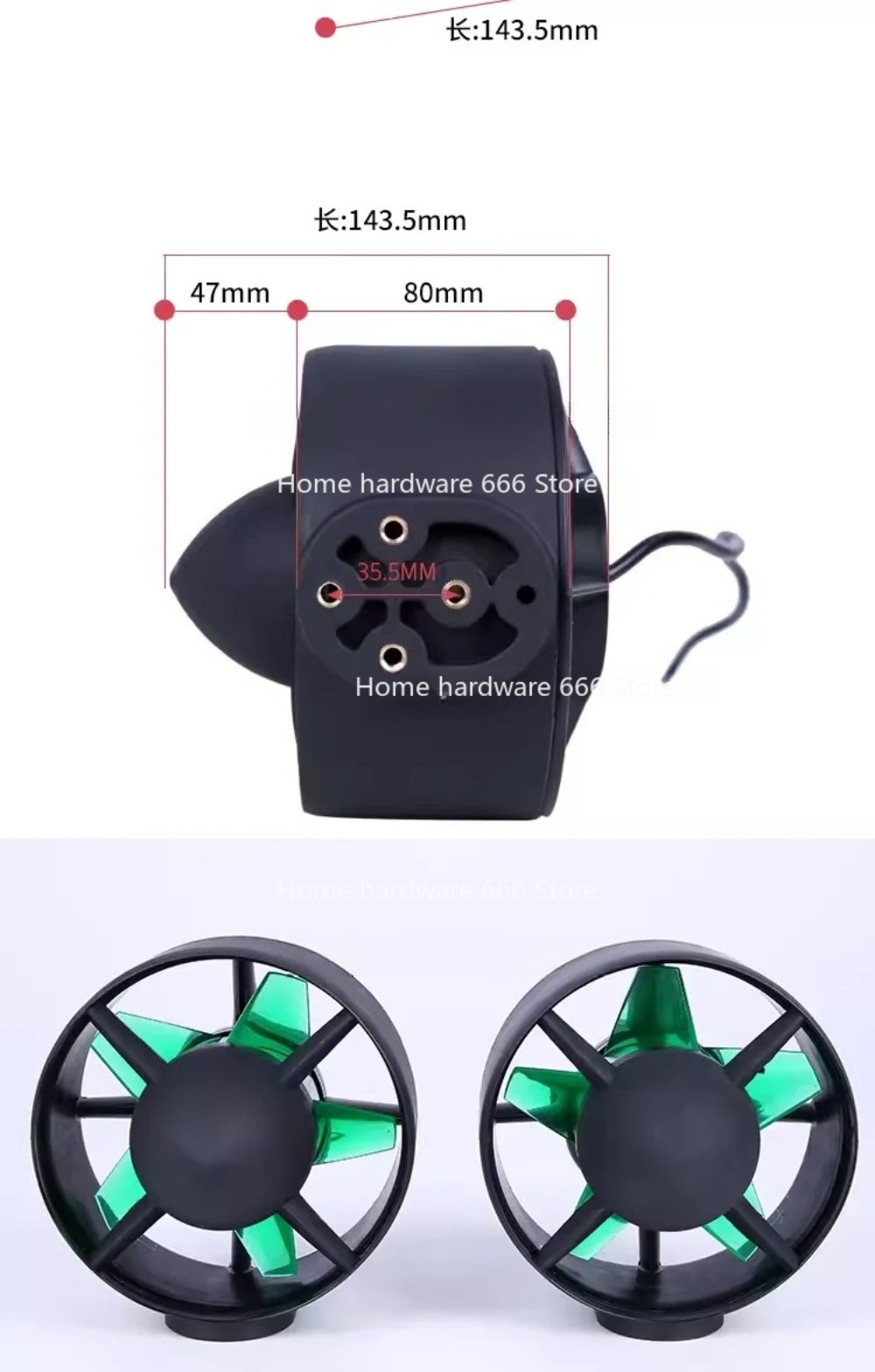 24V～48VのROV（遠隔操作水中ロボット）用水中推進装置 - Rov Underwater Robot Thruster のレビューと価格