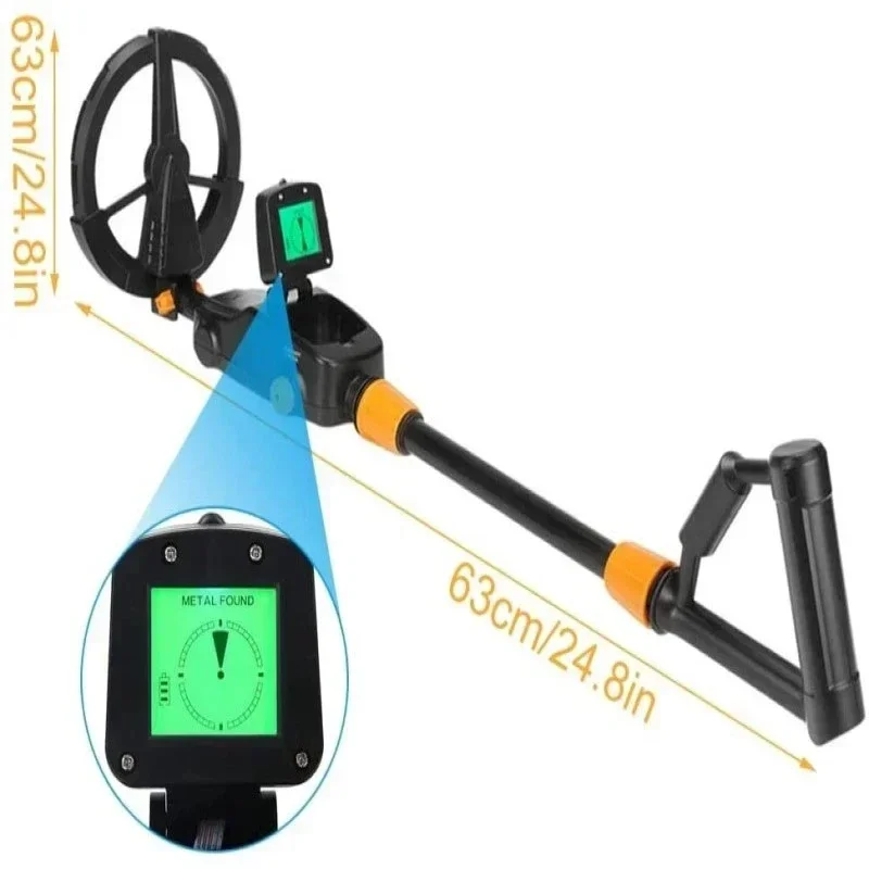 プレミアムMD-1008A子供用金属探知機地下金探知宝探しビ - Underwater Metal Detector Waterproof のレビューと価格