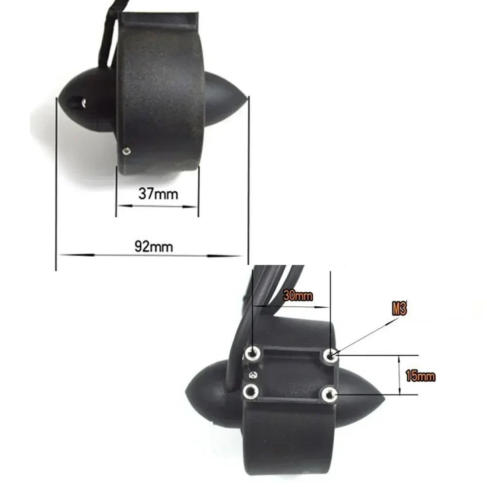 水中スラスタ 16V 300W ブラシレスモーター 40A  - Rov Underwater Robot Thruster のレビューと価格