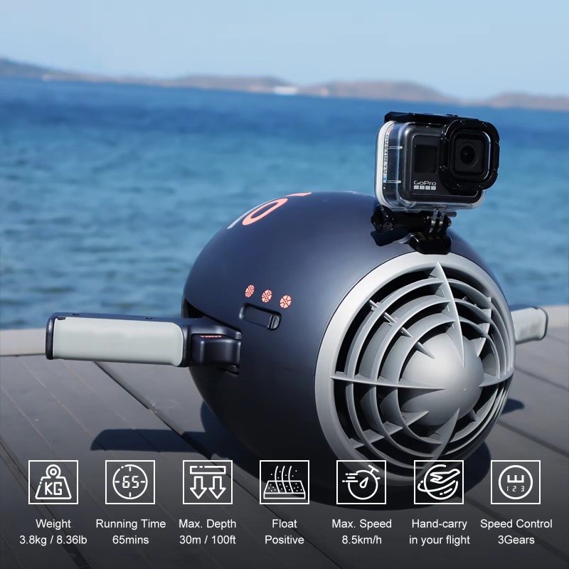 エアロ高速水中電動スクーター300w 500w サブルー ジ - Underwater Scooter Sea Scooter のレビューと価格