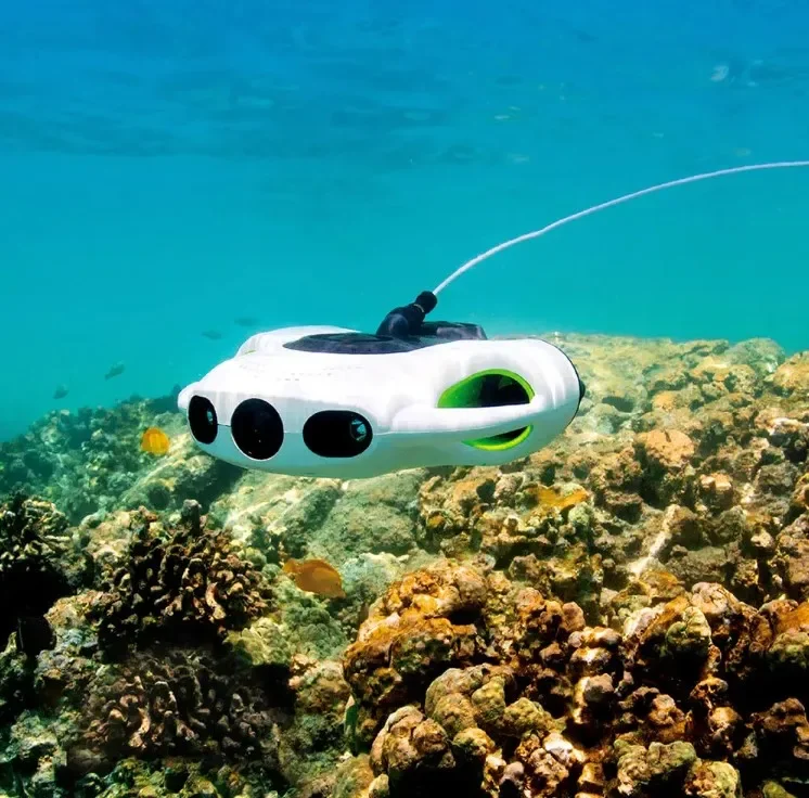 水中ズームドローン高解像度カメラと吊り下げ式ロボットアーム装 - Underwater Drone With Robotic Arm のレビューと価格