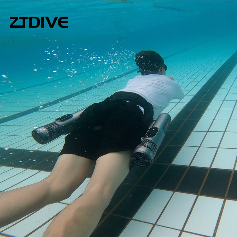 AiroシースクーターCE認証ハンズフリー電動水中ウエストス - Underwater Scooter Sea Scooter のレビューと価格