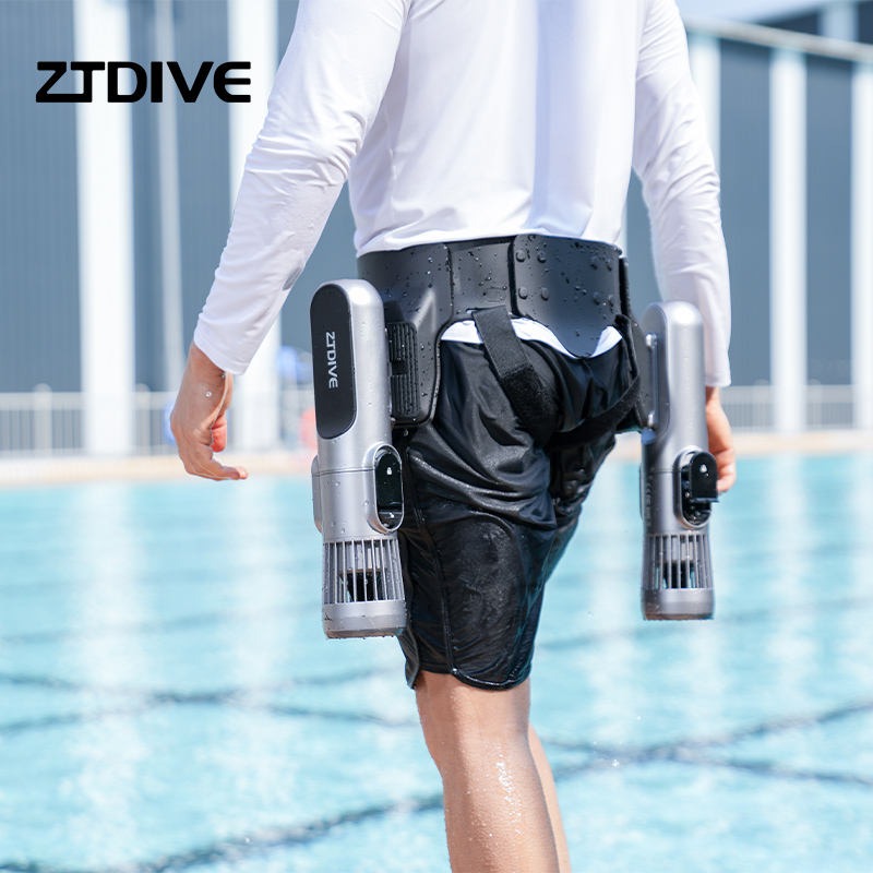 AiroシースクーターCE認証ハンズフリー電動水中ウエストス - Underwater Scooter Sea Scooter のレビューと価格