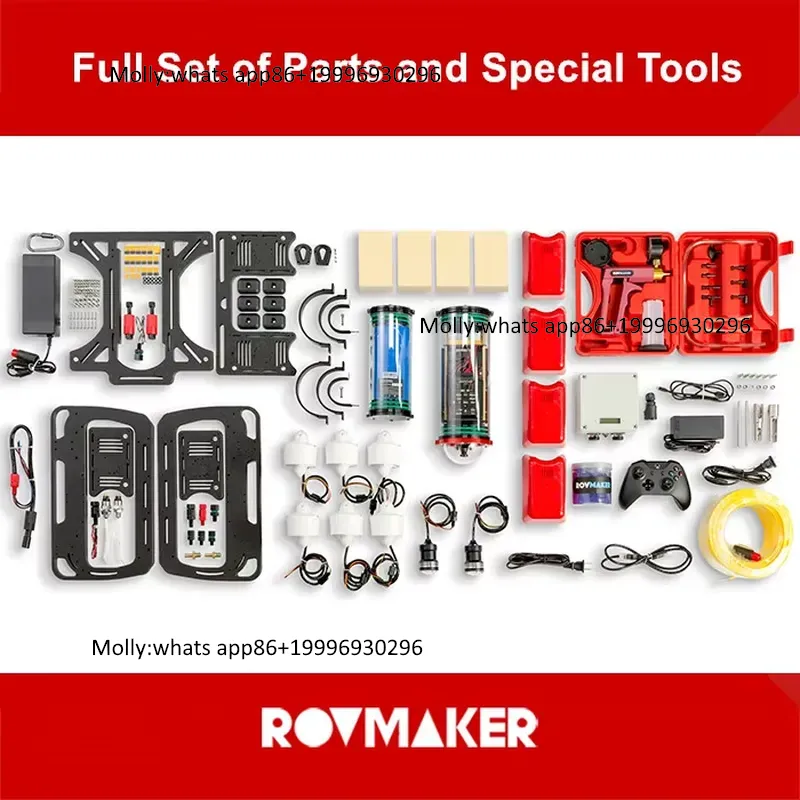 Rovmaker水中探査ロボット用HDPEフレーム、フルセッ - Rov Frame Kit Diy のレビューと価格