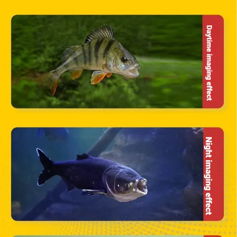 4.3インチ/5インチナイトビジョン水中釣りカメラ、HDスク - Underwater Fishing Camera 4K のレビューと価格