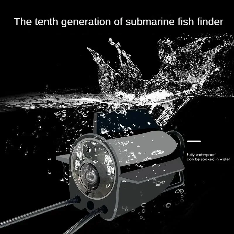 HD温度の水中ビジュアルカメラ、完全防水魚群探知機、深さ検知 - Underwater Fishing Camera 4K のレビューと価格