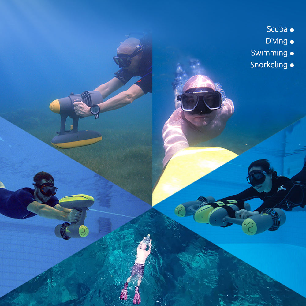 600w水中電動スクーター 電動水中シースクーター おしゃれ - Underwater Scooter Sea Scooter のレビューと価格