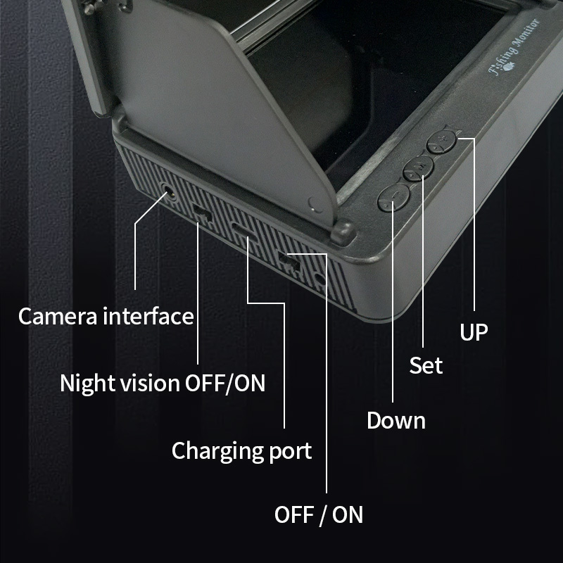 水中釣りカメラ 1080P HD カメラ赤外線ライトポータブ - Underwater Fishing Camera 4K のレビューと価格